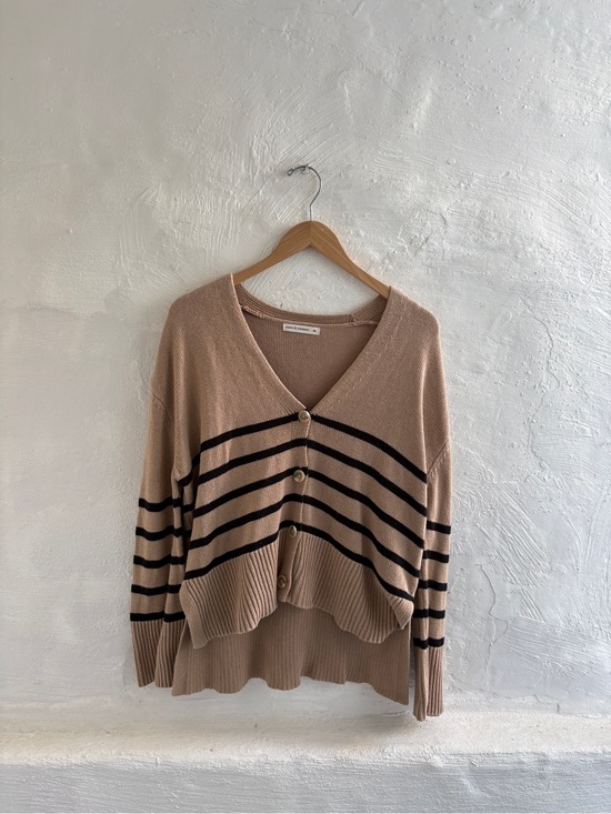 moon & madison Sweaters - Moon & Madison boutique 100% cotton knit cardigan